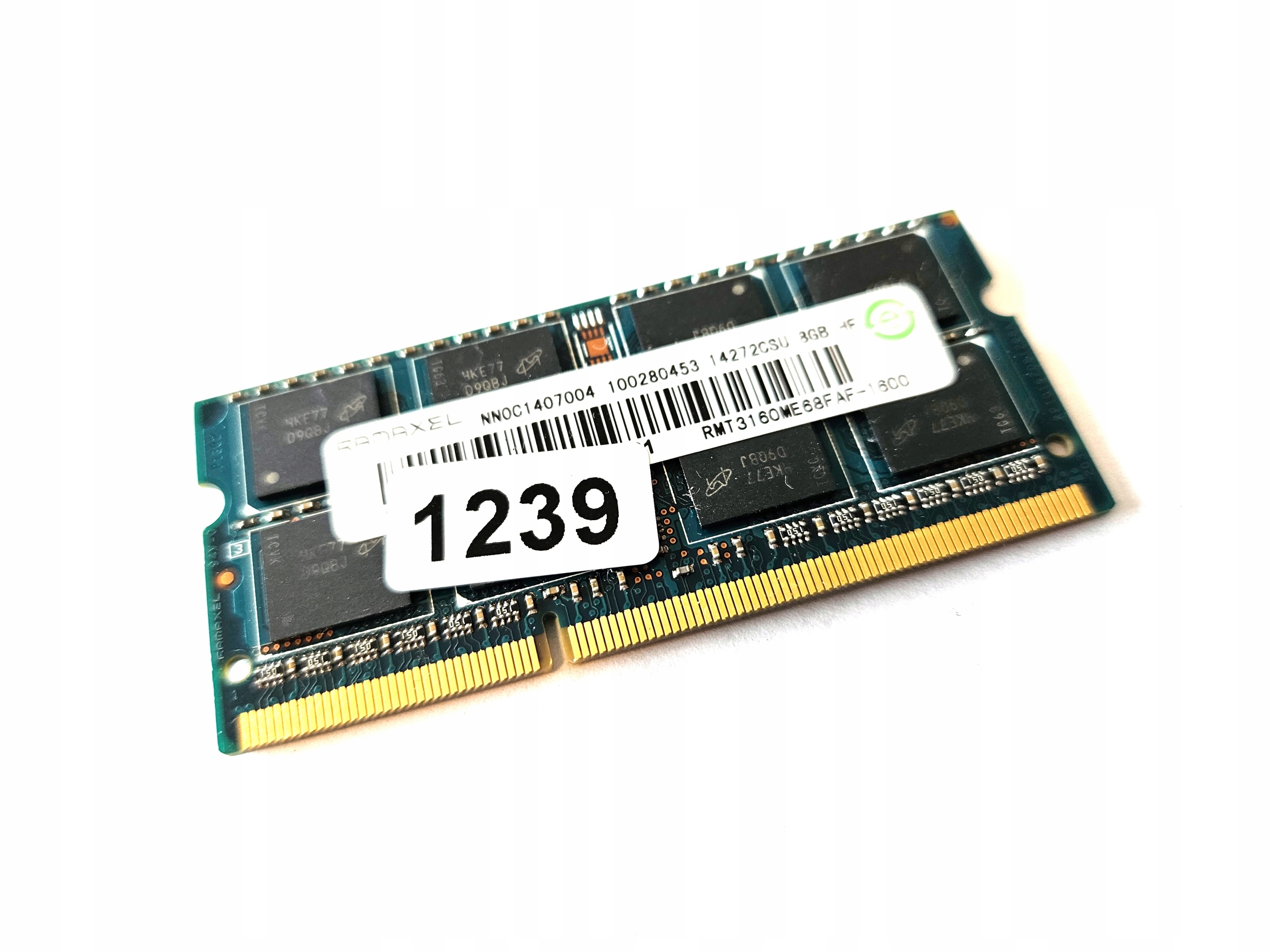 Rmt3170eb68f9w 1600 Ramaxel Rmt3170mn68f9f1600 Ramaxel 4gb Ddr3