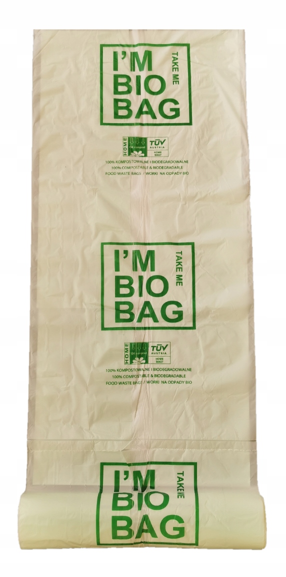 WORKI BIODEGRADOWALNE KOMPOSTOWALNE 10L BIO 75szt Marka Miropak