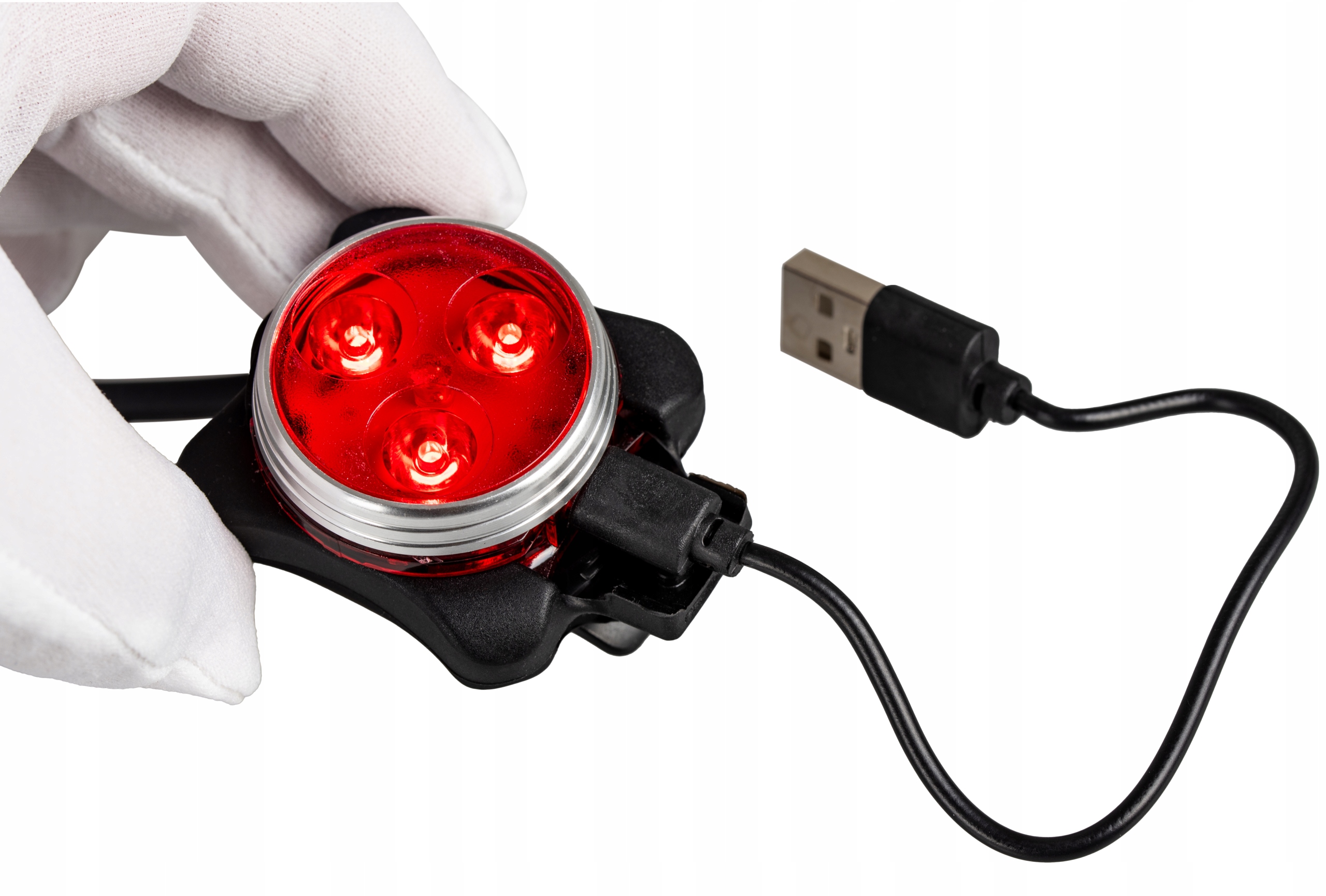 LAMPKA ROWEROWA TYLNA ŚWIATŁO TYŁ LED USB VAYOX Rodzaj przednie