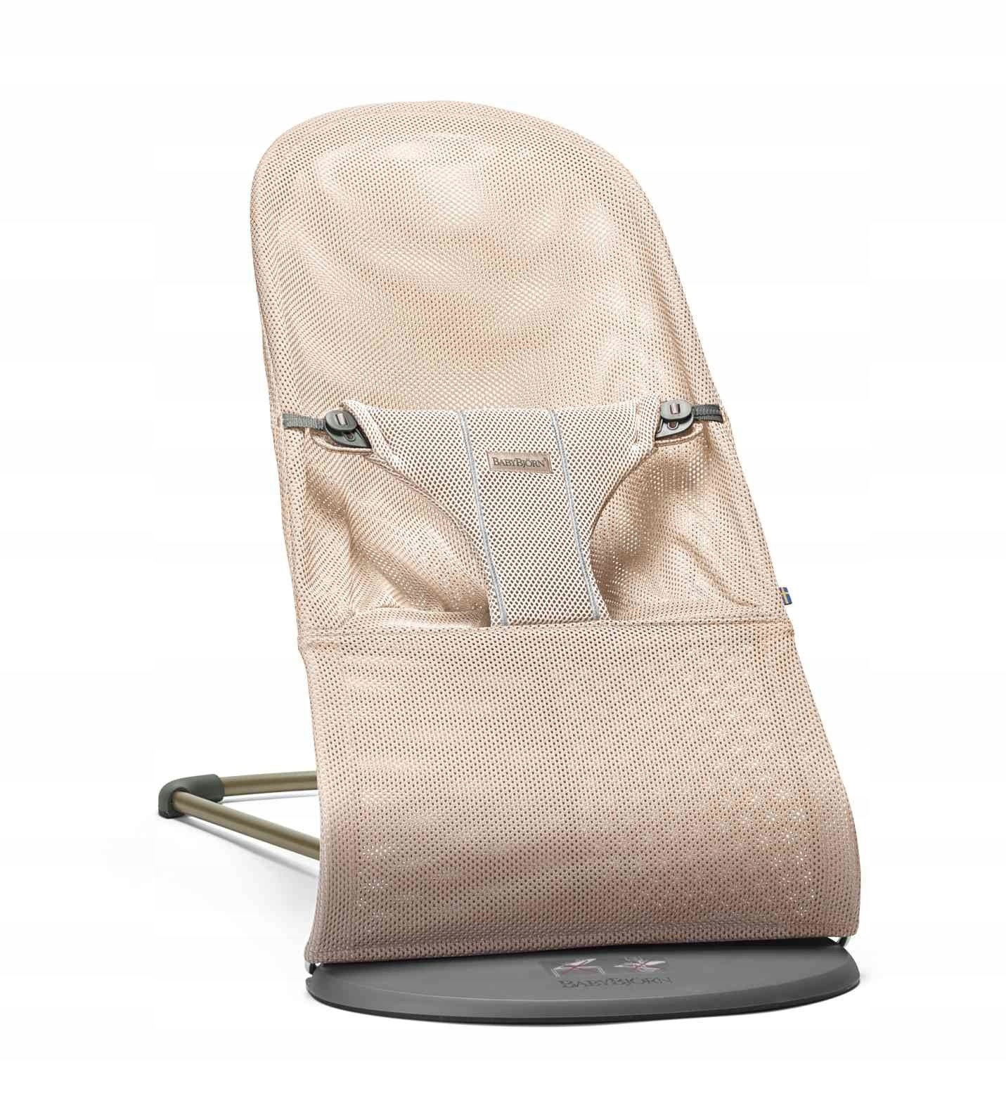 

Babybjorn leżaczek Bliss Mesh Perłowy Różowy