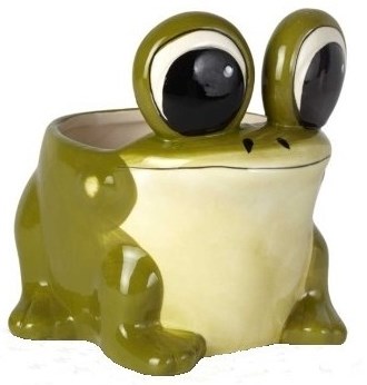 

Doniczka Osłonka Ceramiczna Animal Żaba żabka 18cm