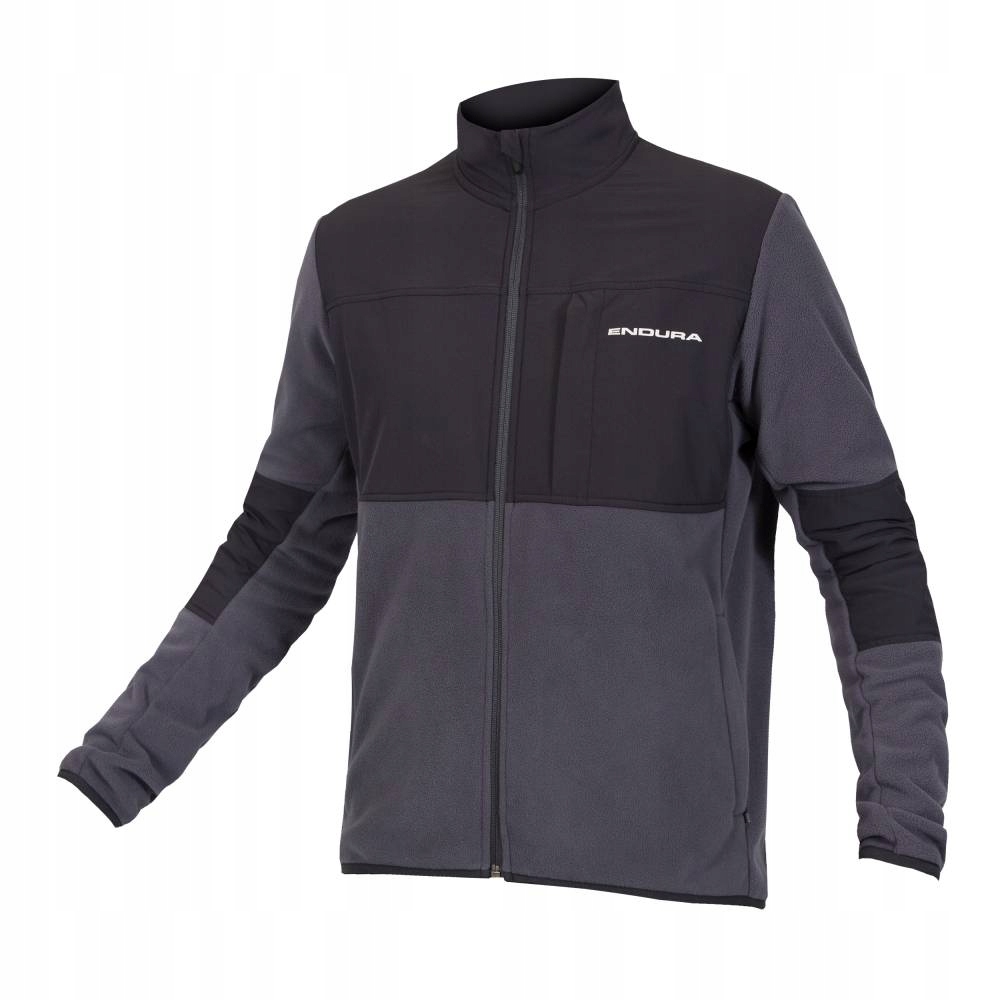 Bluza rowerowa Endura Hummvee Tech Fleece czarno-szara rozmiar L