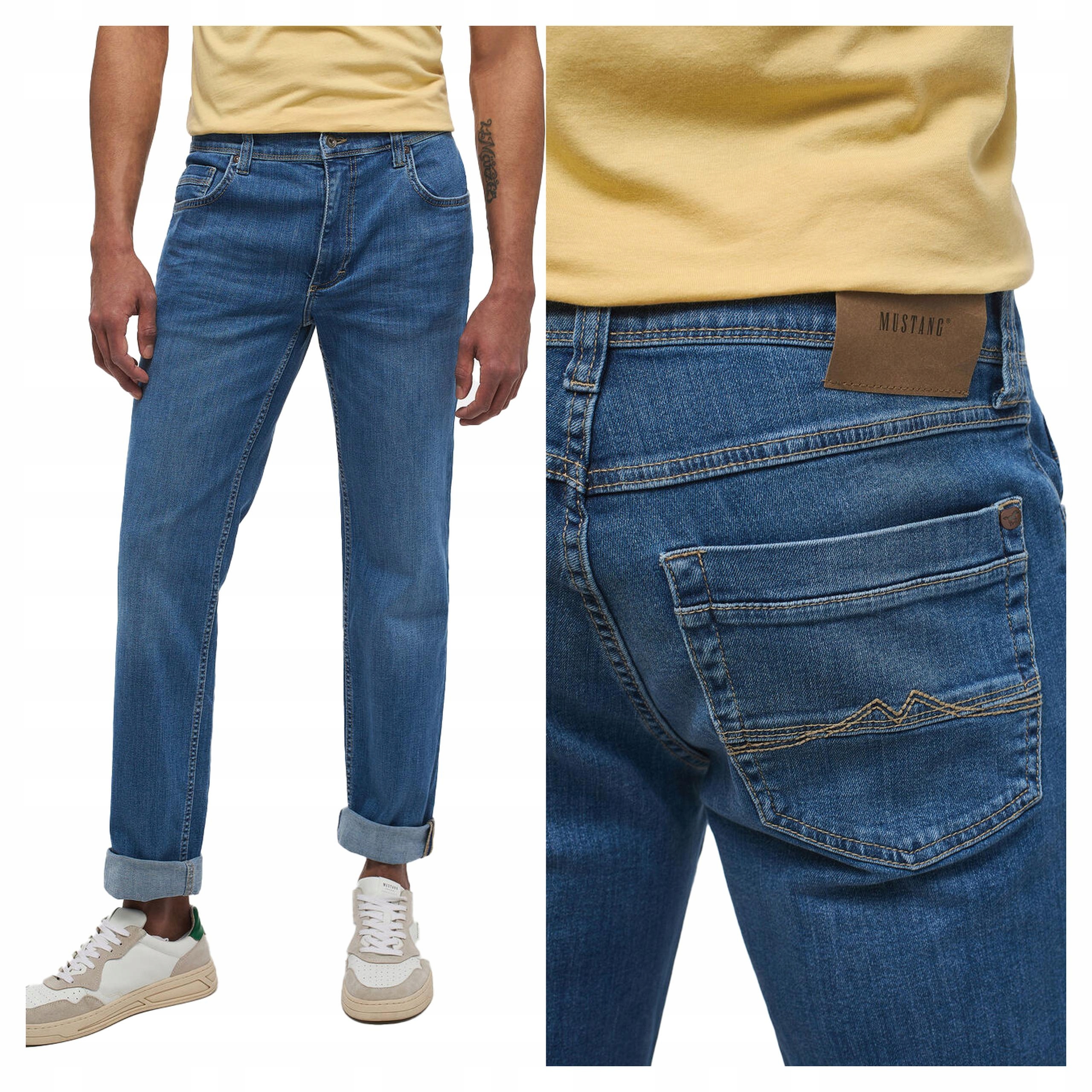 Mustang Washington Pánské Džínové Kalhoty W33 L32