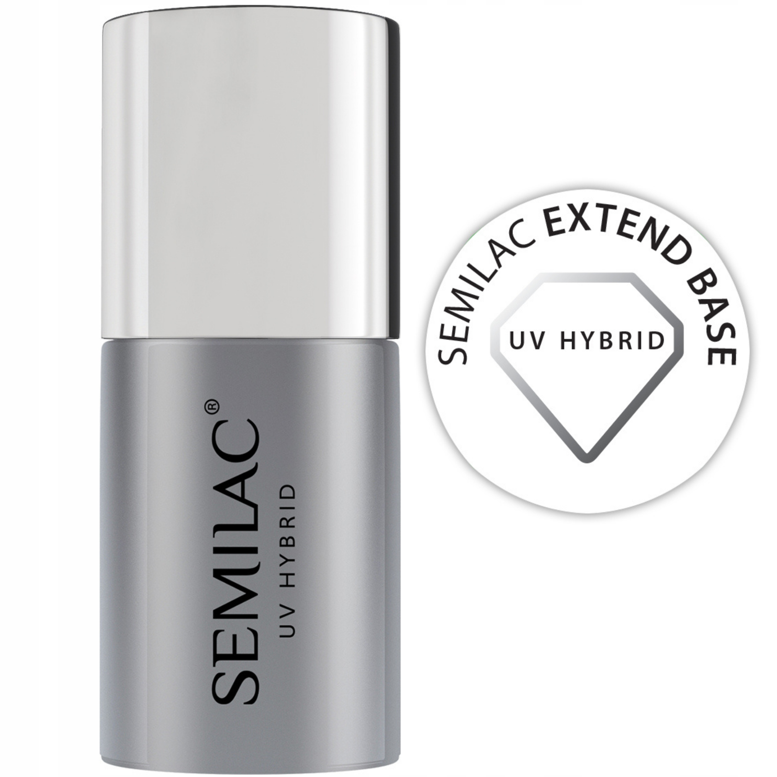 SEMILAC BAZA EXTEND + TOP NO WIPE 7ML Marka Semilac