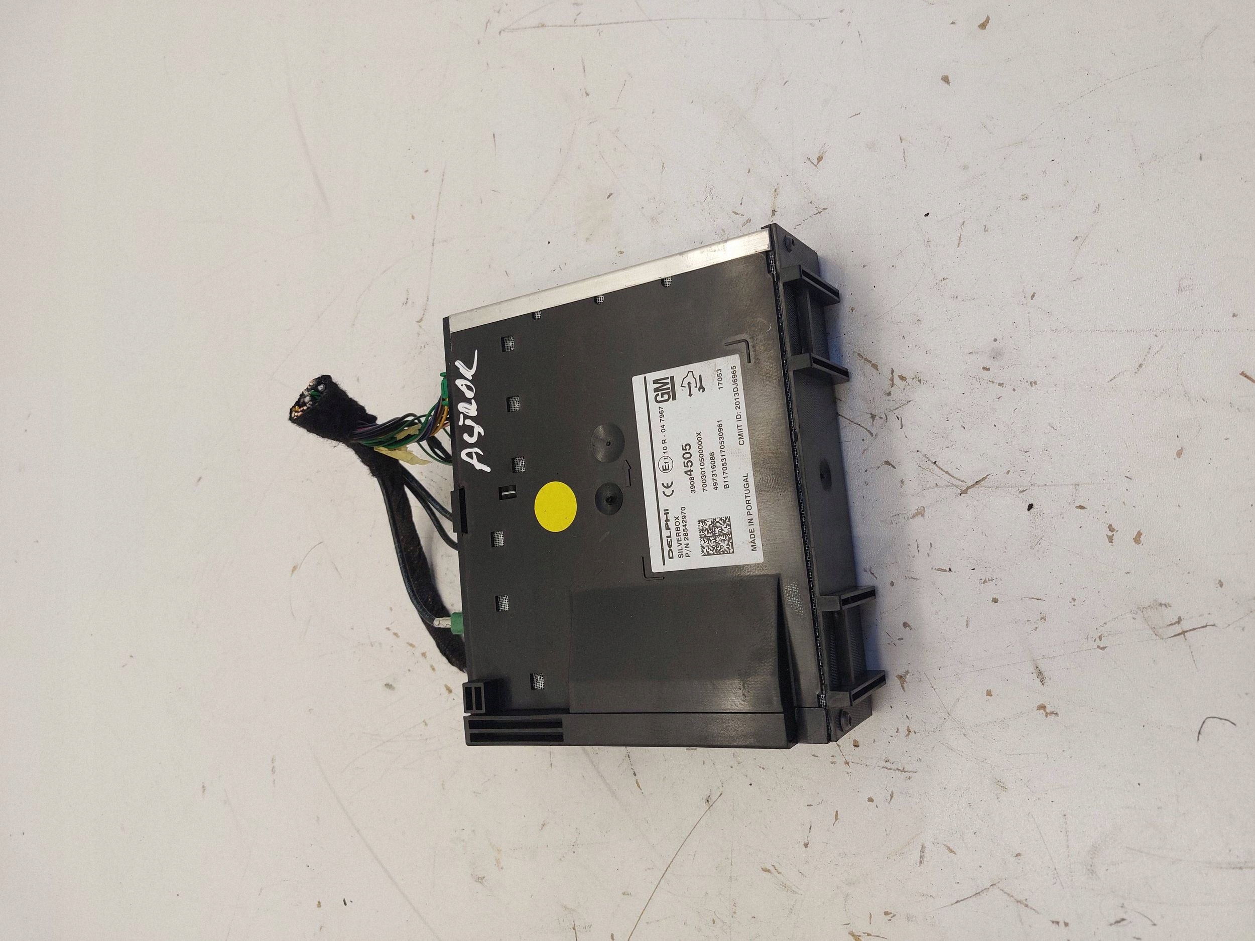 OPEL ASTRA K Module Navigation SILVERBOX 39084505