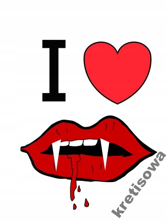 

Damska Koszulka Wampir Wzory Rozmiary v1a