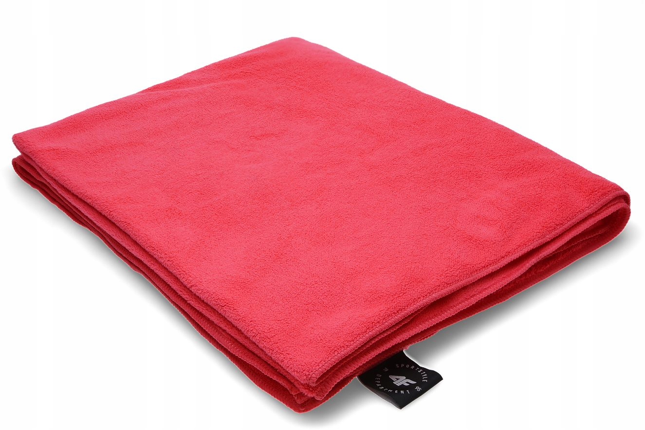 4F RĘCZNIK SZYBKOSCHNĄCY SPORTOWY czerwony 130x80 Marka 4F