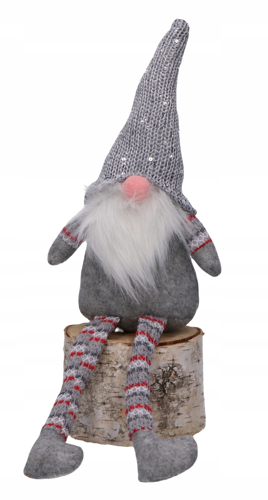 

Skrzat Krasnal Świąteczny Figurka Siedząca 34 CM
