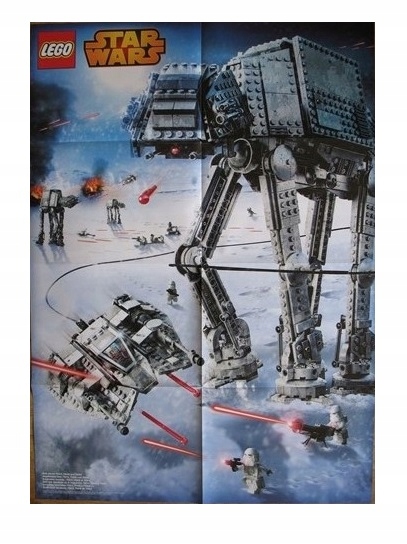LEGO Star Wars Instrukcja 75054 At-AT + PLAKAT Marka LEGO