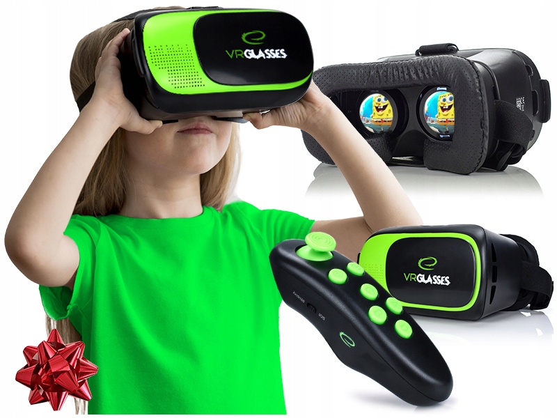 

Bezprzewodowe gogle okulary Vr na telefon do gier