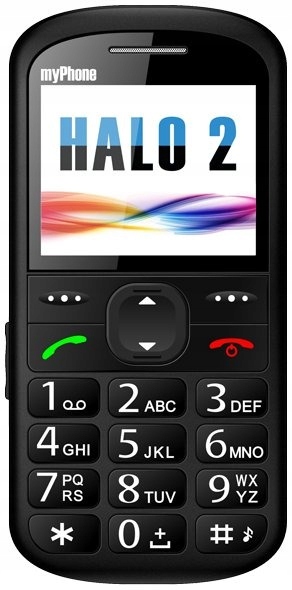 Мобильный телефон myPhone Halo 2 Черный