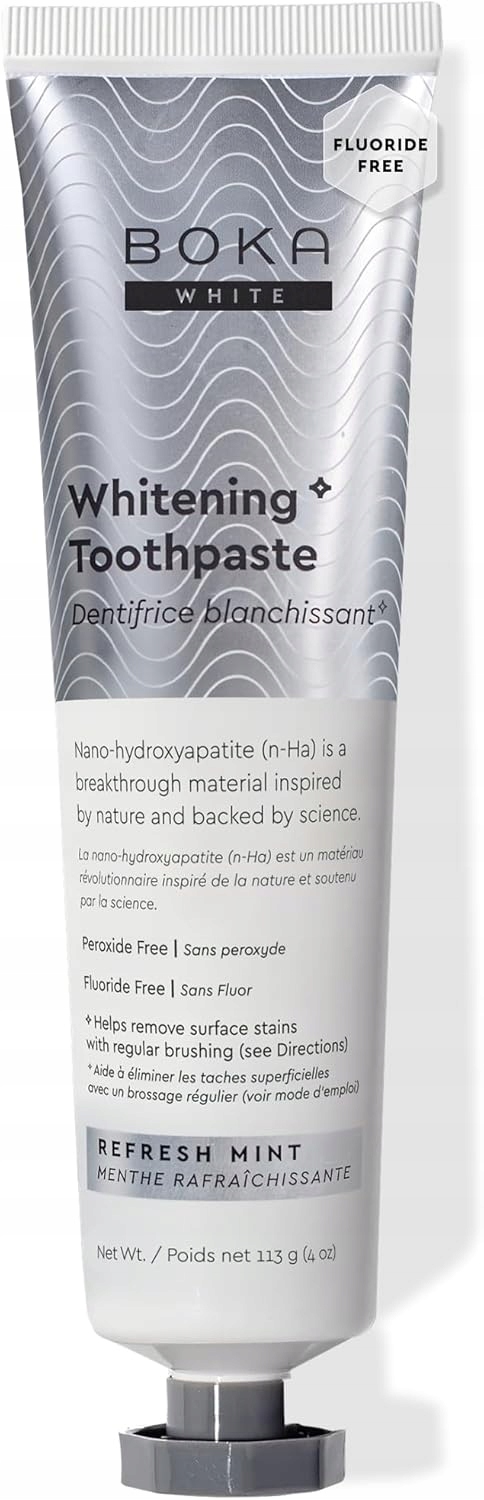 Boka pasta zębów bez fluoru z nano-hydroksyapatytem 113 g