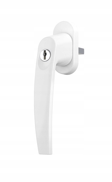 

Klamka do okna na klucz Aluminiowa Biała 9016