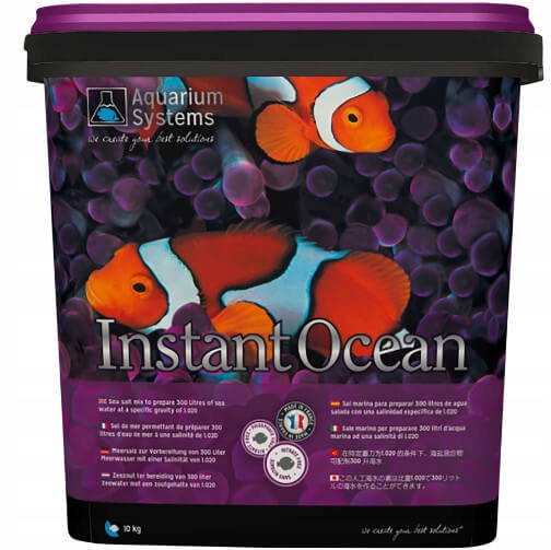 Levně Aquarium Systems Instant Ocean 10kg 300L Mořská Sůl