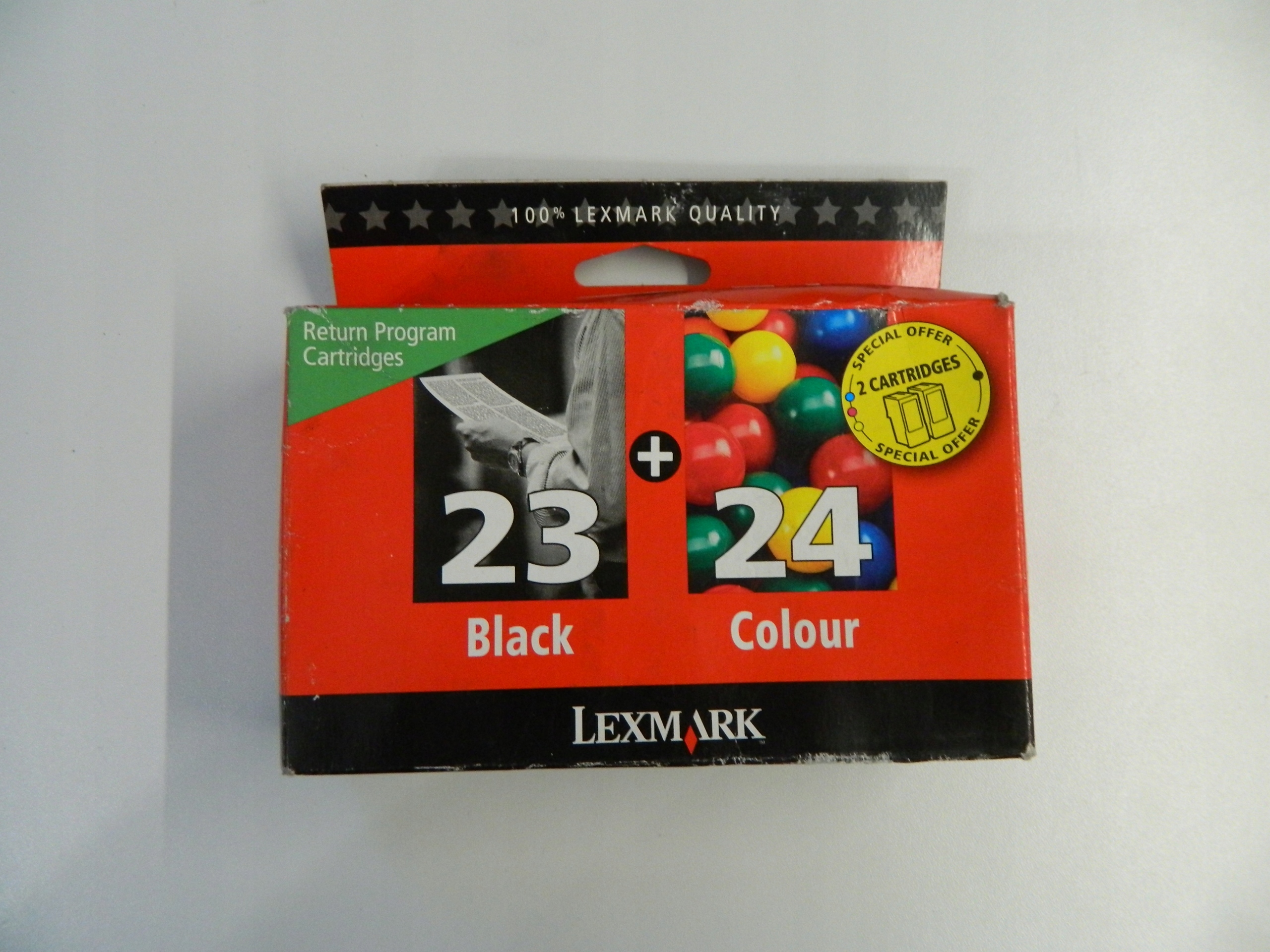 Inkoust Lexmark 23 černý 24 barev Originál