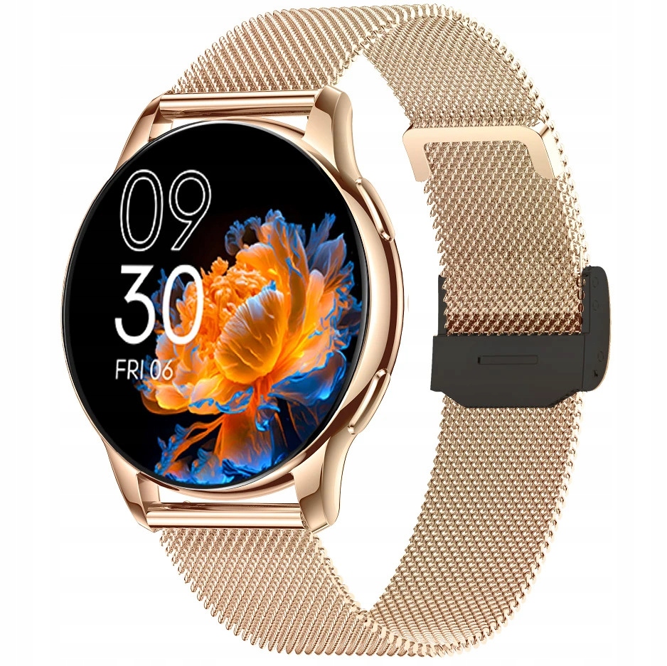 Damski Smartwatch Zegarek z Funkcją Rozmowy Polskie Menu , Puls