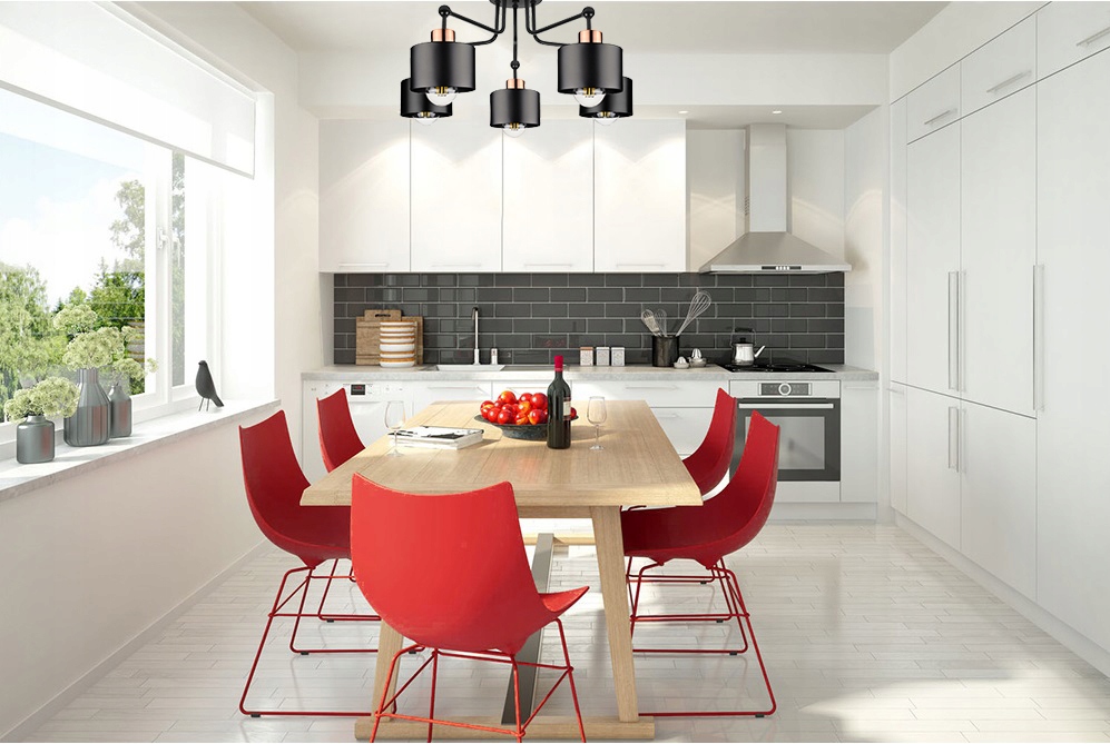 LAMPA SUFITOWA WISZĄCA ŻYRANDOL PLAFON LED Zasilanie sieciowe