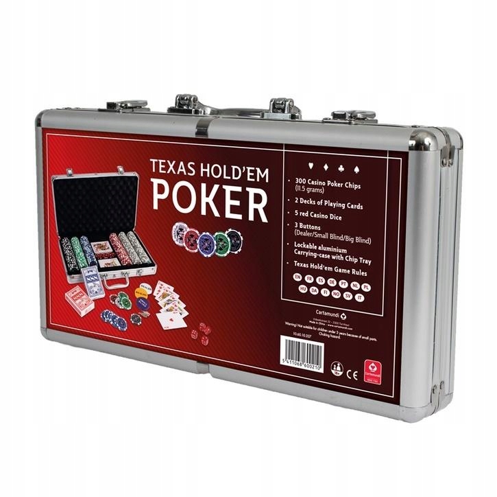 Poker set Alu case CARTAMUNDI