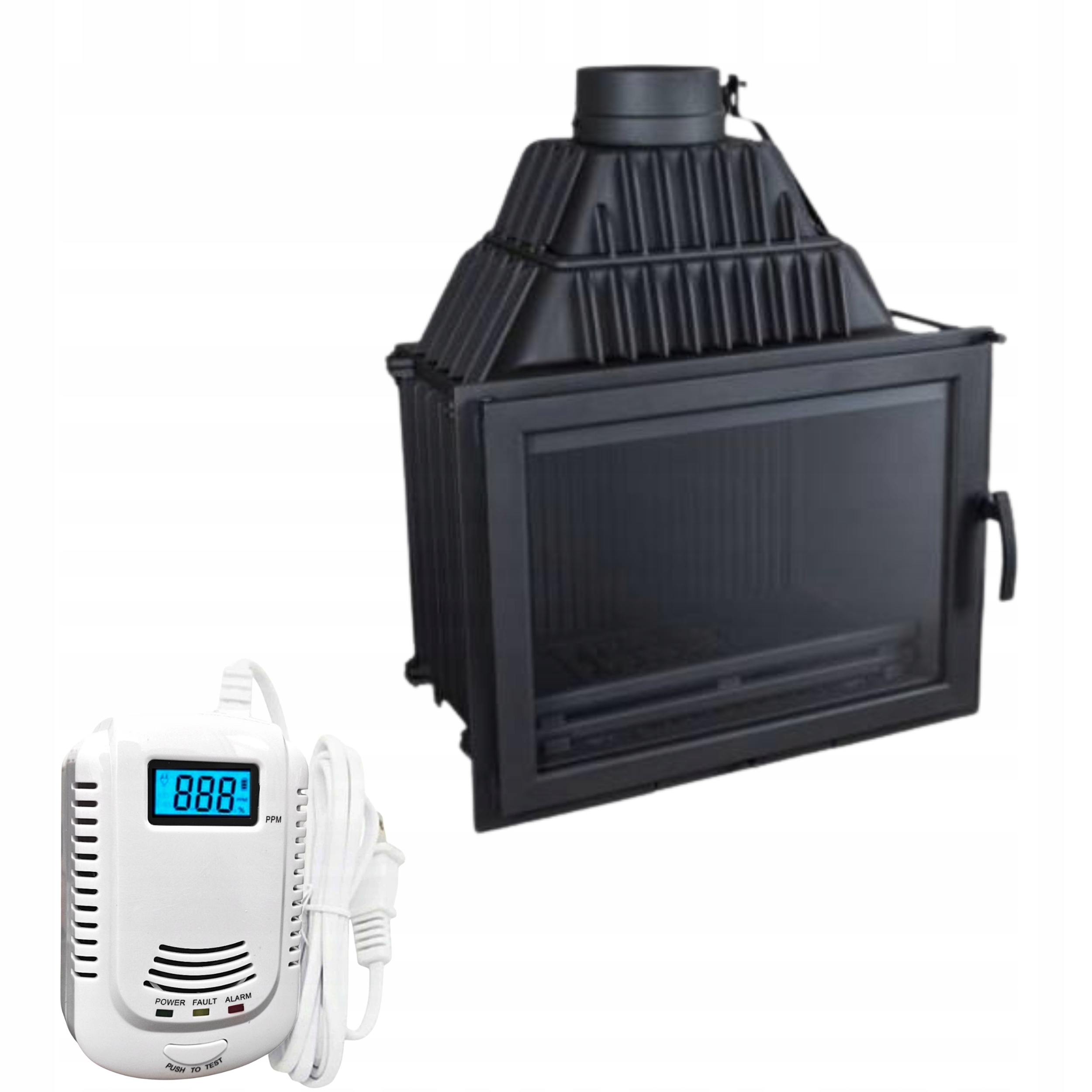 Krbová vložka Heating EKO-16 16 kW Eko Design Čisté sklo senzor