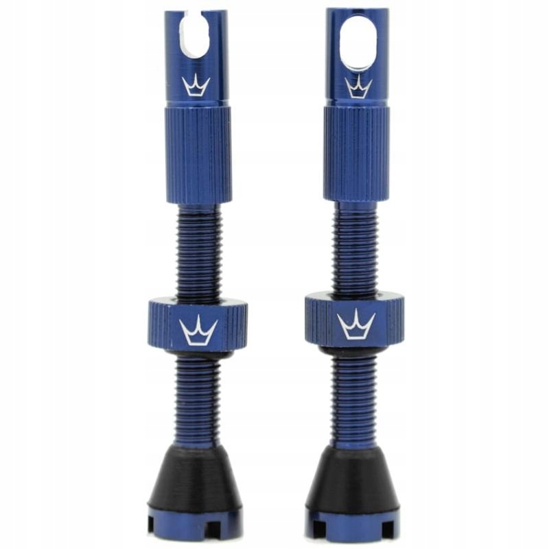Peatys Ventilky X Chris King MK2 Tubeless Valves 1 pár 42 mm námořní modrá