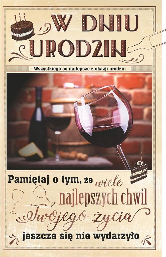 KARTKA OKOLICZNOŚCIOWA URODZINY U62