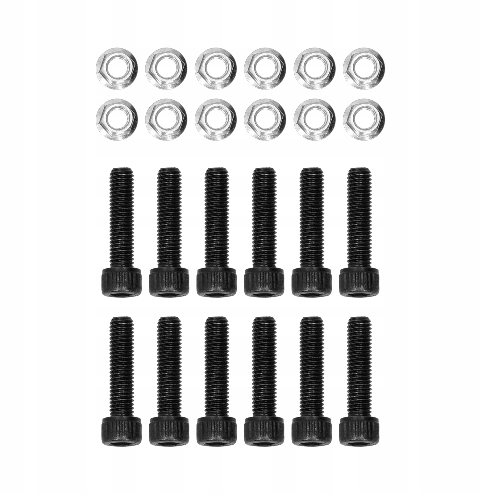 Czarny zestaw dystansów osi 6061 T6 ze stopu EAN (GTIN) 640731798274