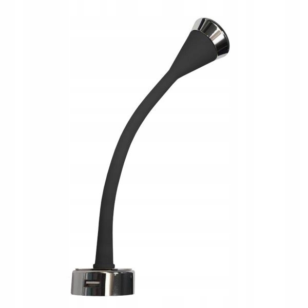 Dimatec COB lampka led z USB czarna