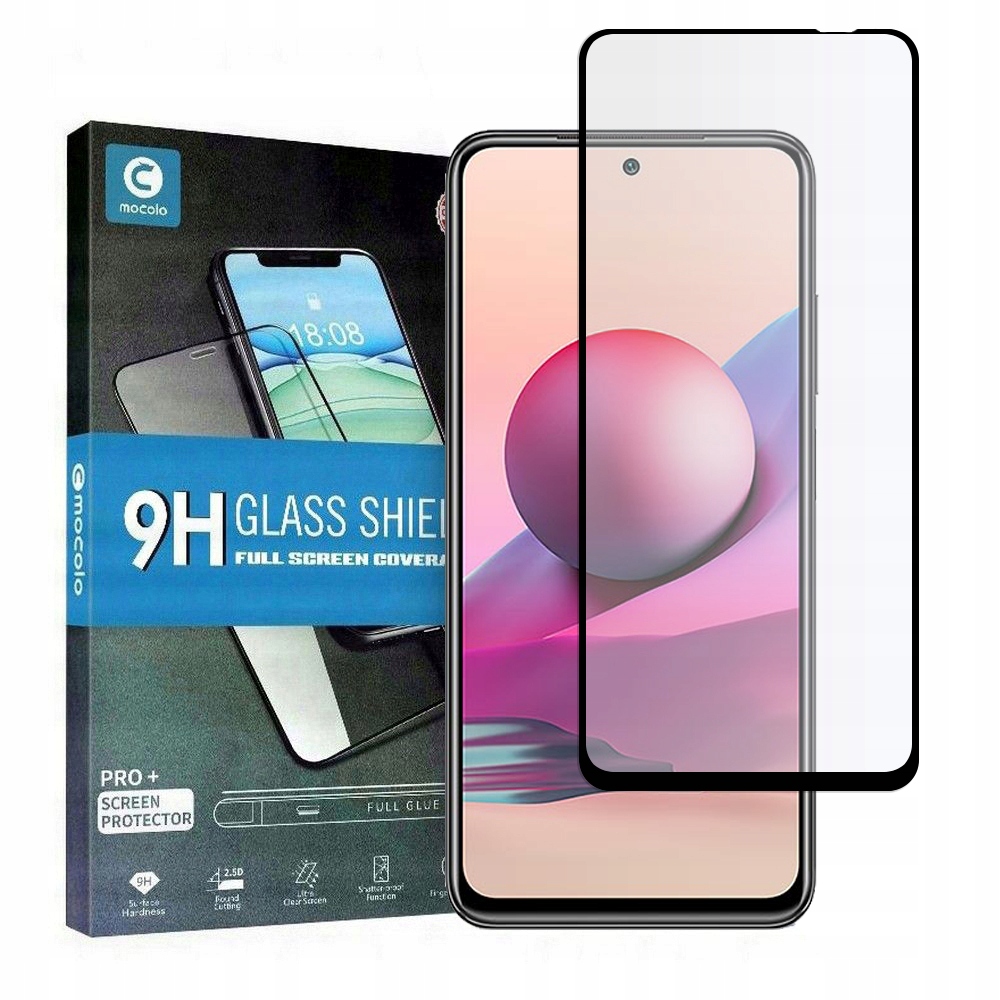

Mocolo Pełne Szkło Hartowane Do Redmi Note 10/10S