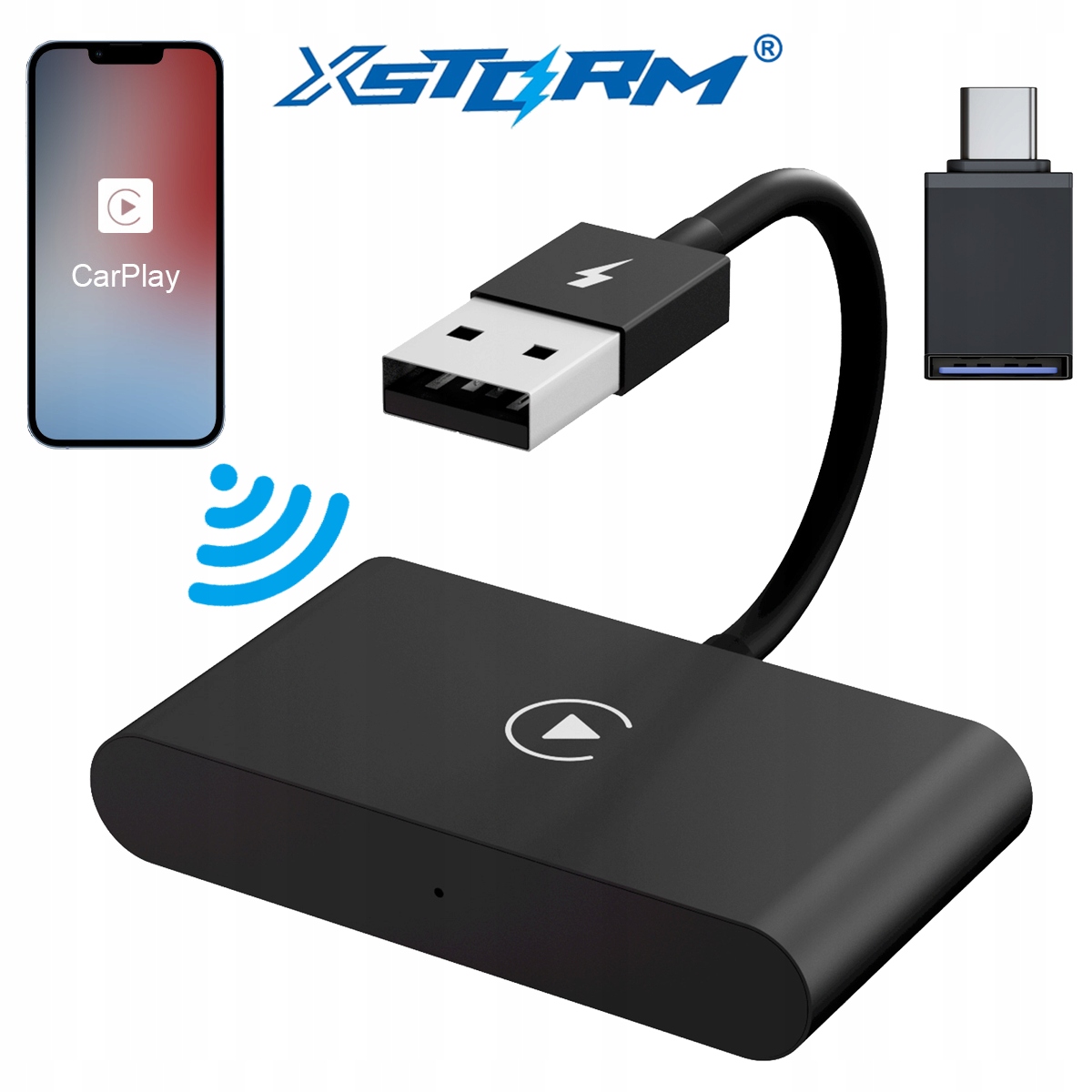 

Bezprzewodowy Carplay Adapter Iphone Xstorm Wifi