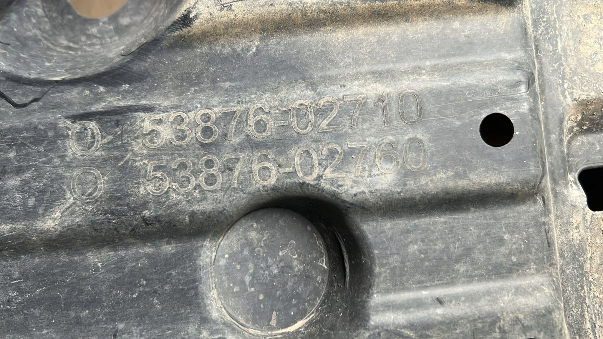 mudguard left left front front TOYOTA COROLLA E21 19- sedan