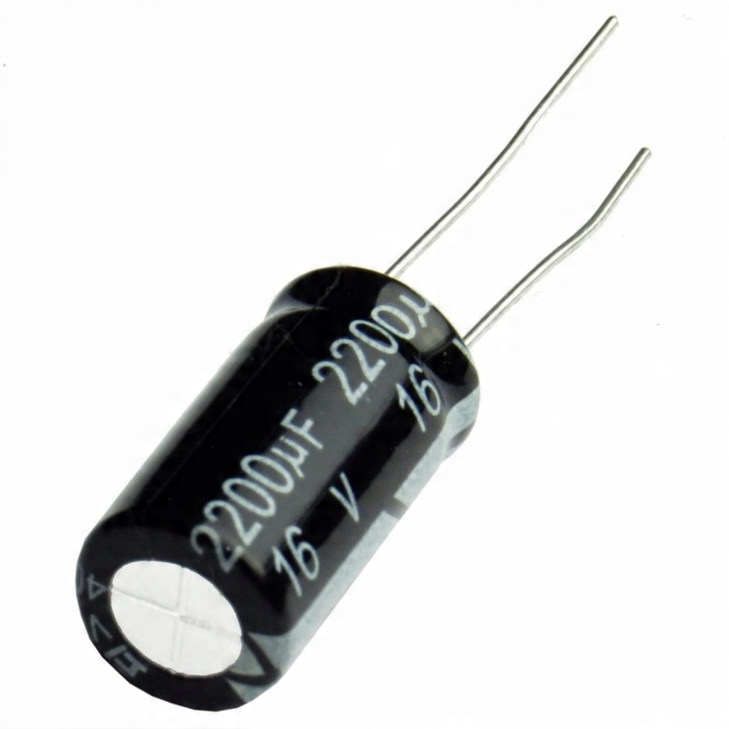 

Kondensator elektrolityczny 2200uF 10X20 16V x2szt