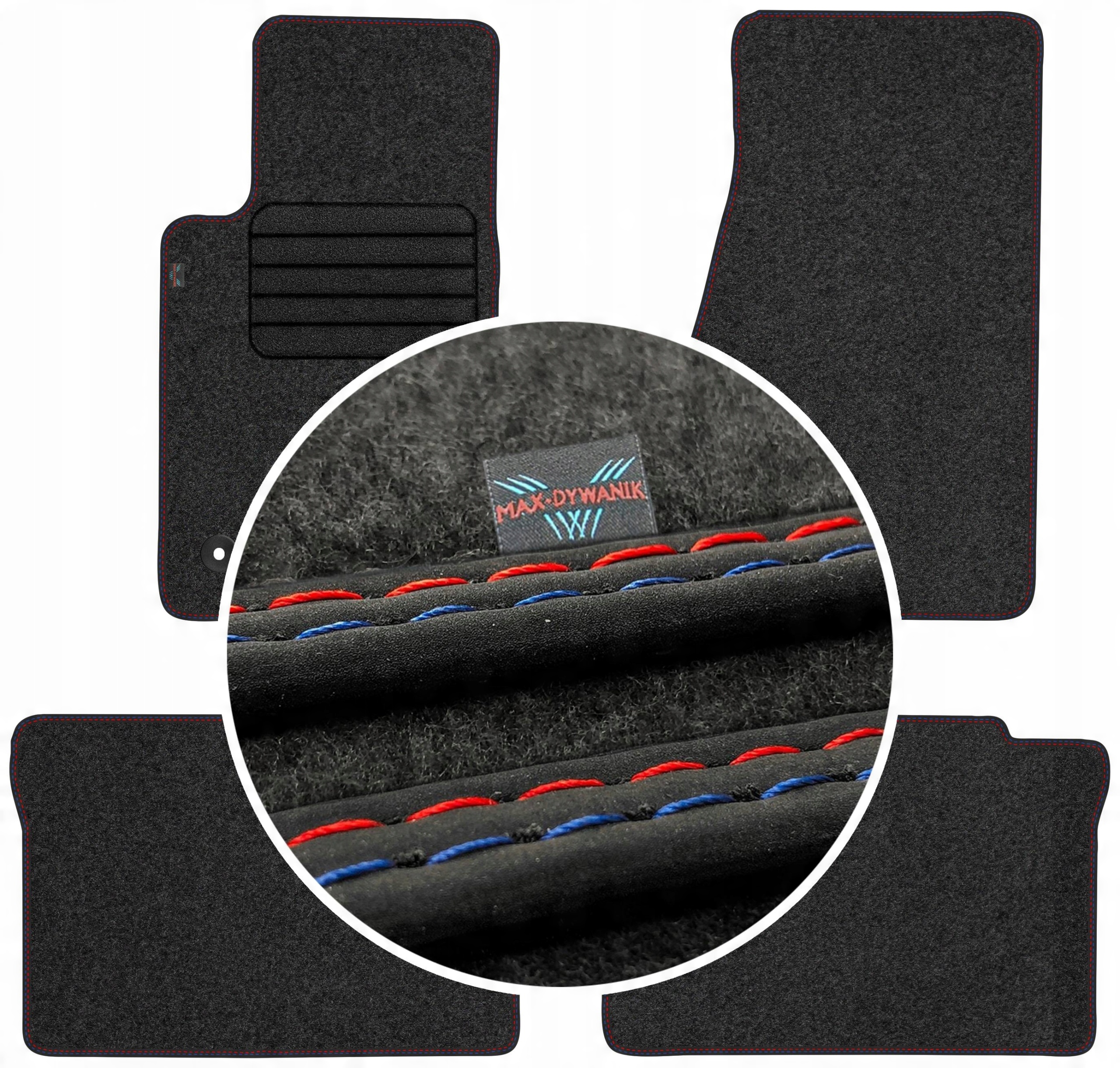 

Jeep Grand Cherokee III 05-10 Dywaniki tekstylne