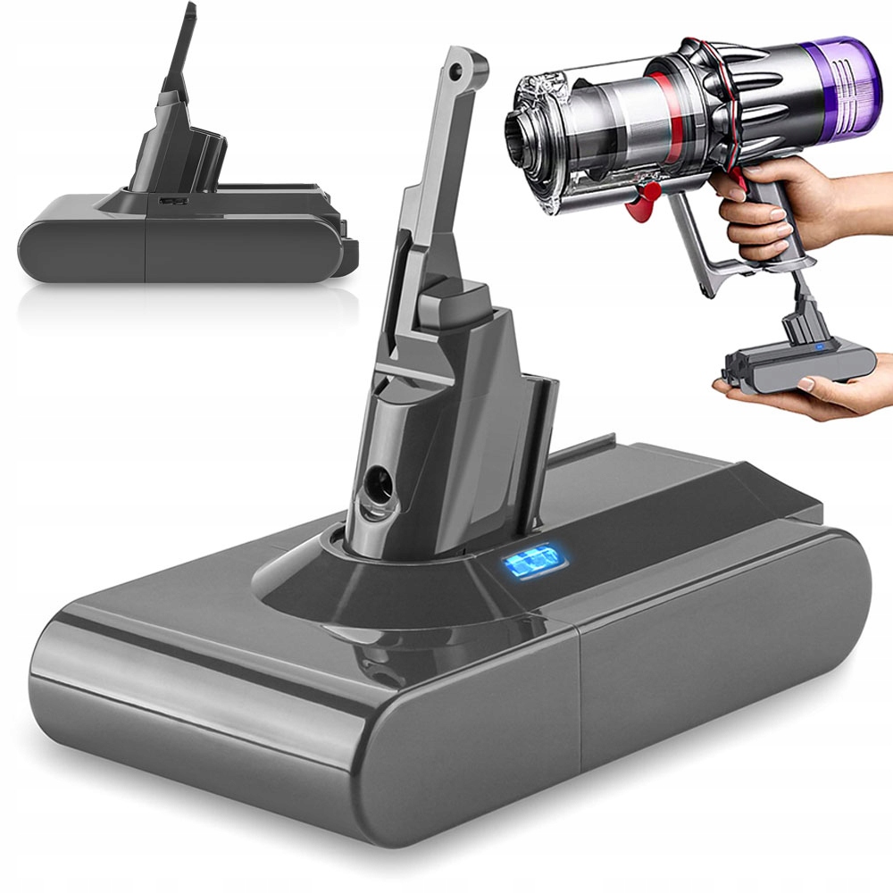 Náhradní baterie pro vysavač Dyson V8 21.6V Akumulátor Náhradní 4600 MAh