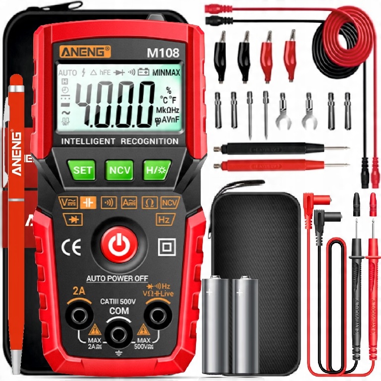 

Multimetr Automatyczny Miernik Aneng M108PRO+ETUI+