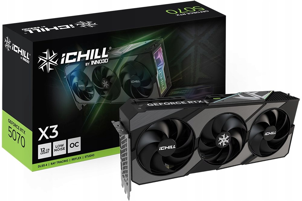 INNO3D GeForce RTX 5070 12GB iChill X3