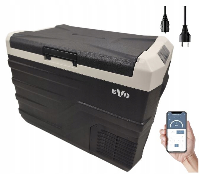 Lodówka Kompresorowa Turystyczna Samochodowa Zamrażarka Evo 40L 12/24/230v
