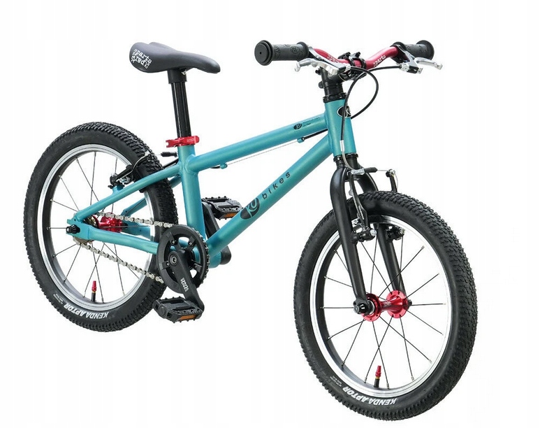 Lekki rower dla dziecka KUbikes 16 L Mtb laser niebieski