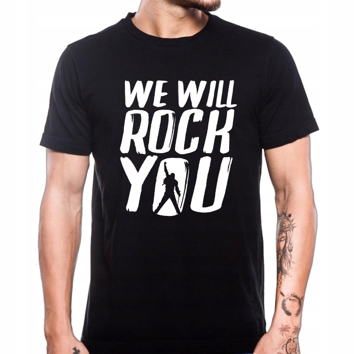 

Koszulka Freddie Mercury Zespół Queen Prezent - M