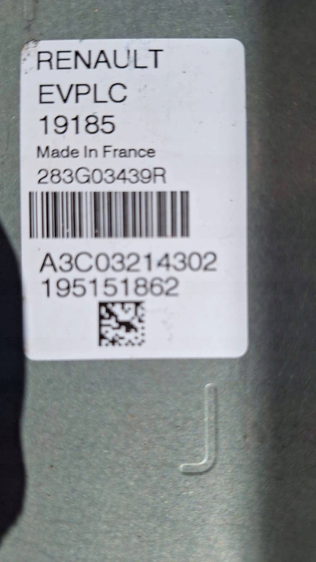 control unit module computer of the engine Renault Zoe ii 283G03439R as new