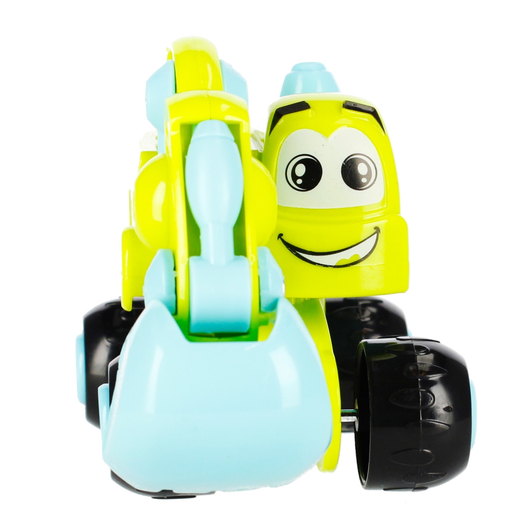 KOLOROWA KOPARKA dla DZIECI 9 cm mała MEGA CREATIVE dziecięce KOPARKI Certyfikaty, opinie, atesty CE EN 71