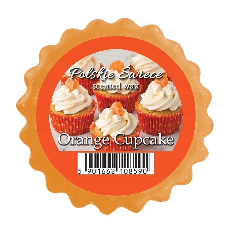 

Orange Cupcake wosk zapachowy
