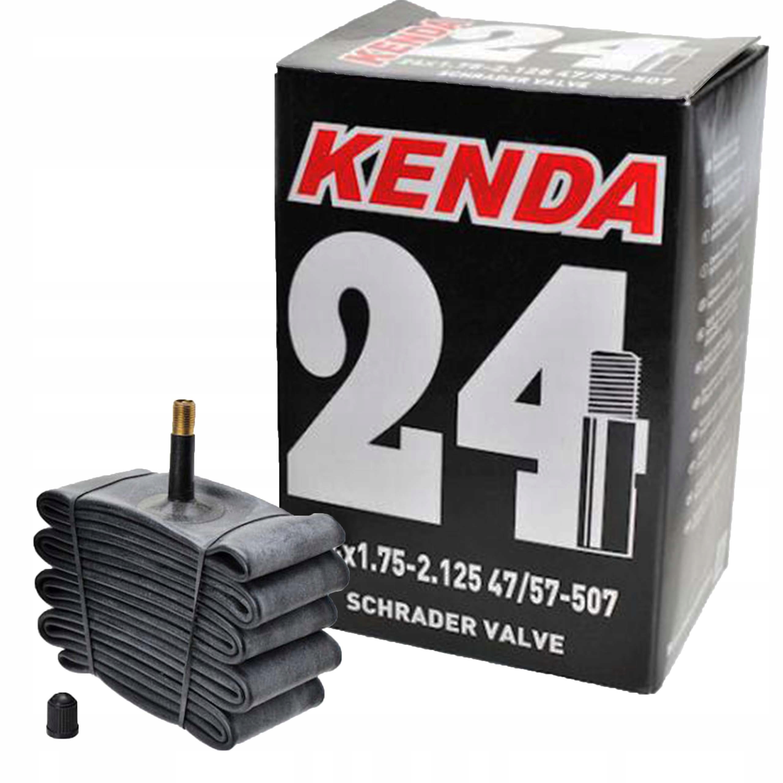 

Dętka Kenda 24 x 1,75 2,125 Av samochodowy Box