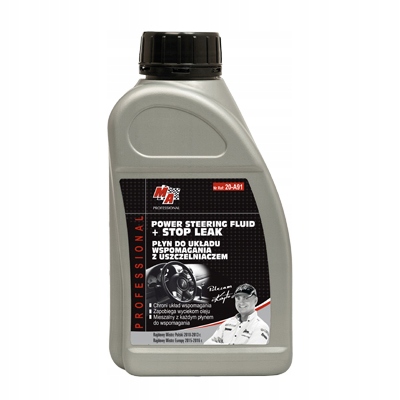 Płyn do układu wspomagania z uszczelniaczem