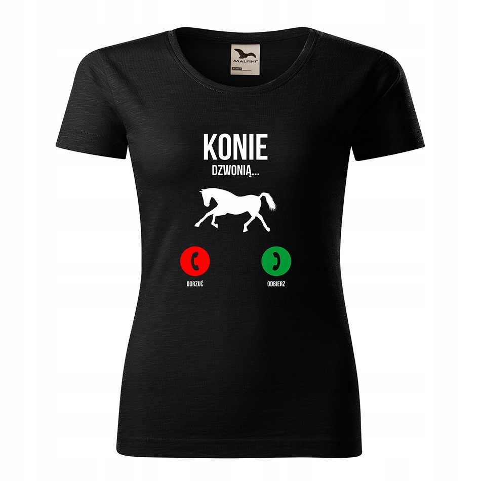 

Koszulka Jazda Konna Konie Konie dzwonią Damska S