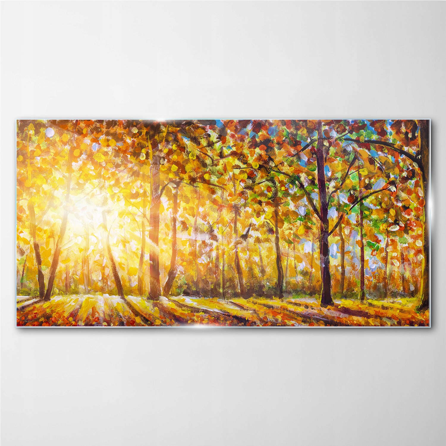 

Szklany obraz na ścianę Jesień przyroda 140x70 cm