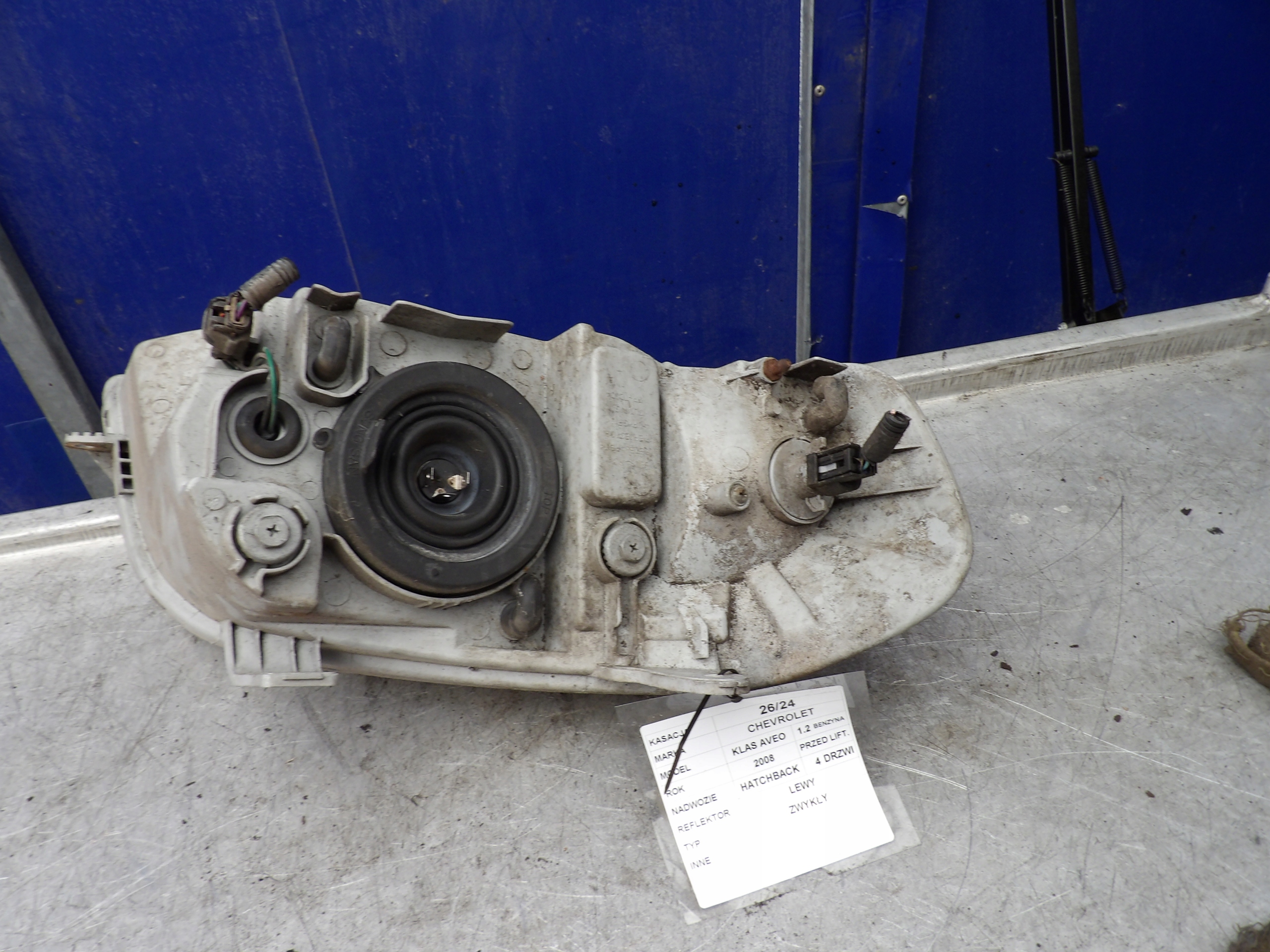 Chevrolet Aveo, Kalos II light front left