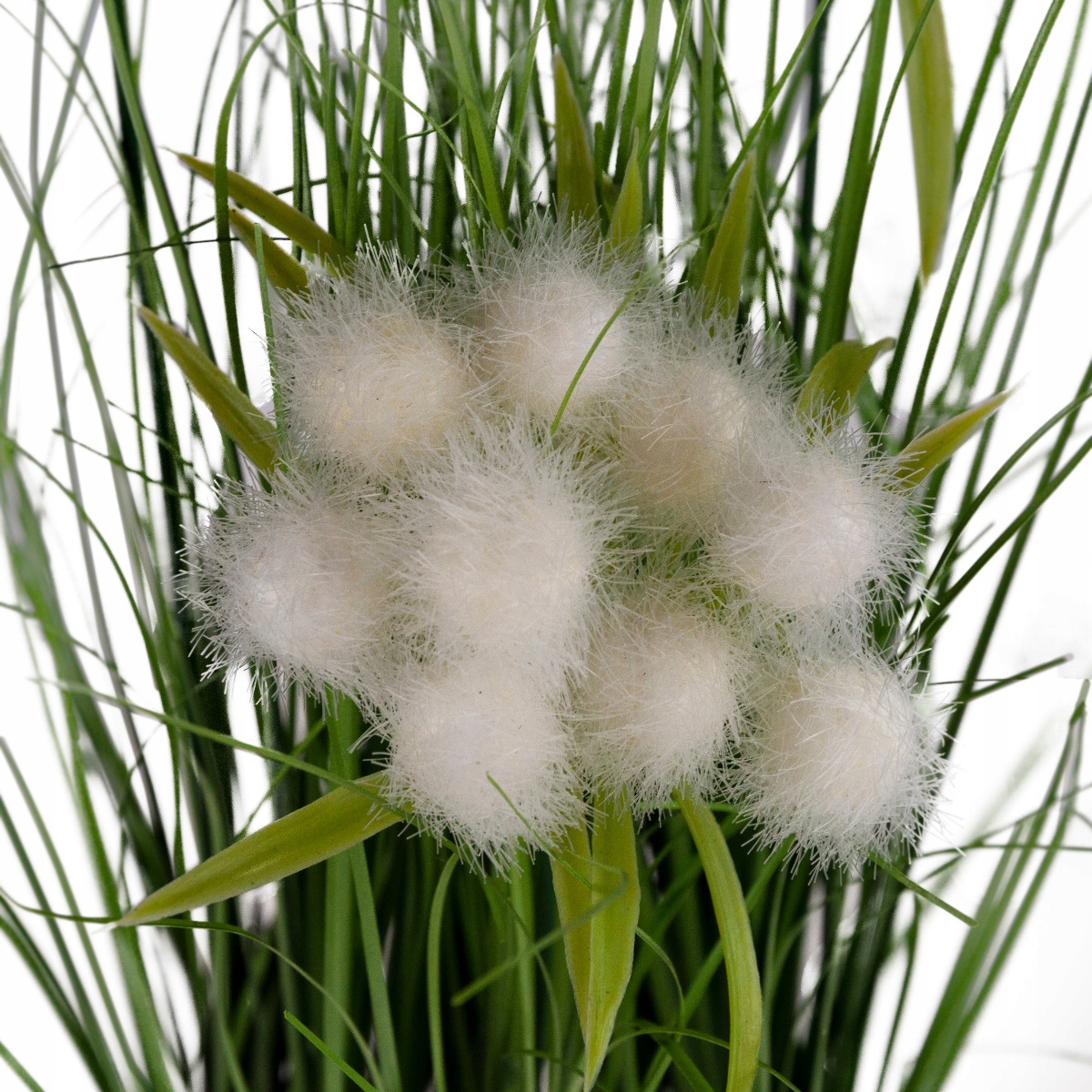 TRAWA SZTUCZNA KWIATY kula ROŚLINA W DONICZCE 50cm Rodzaj trawy