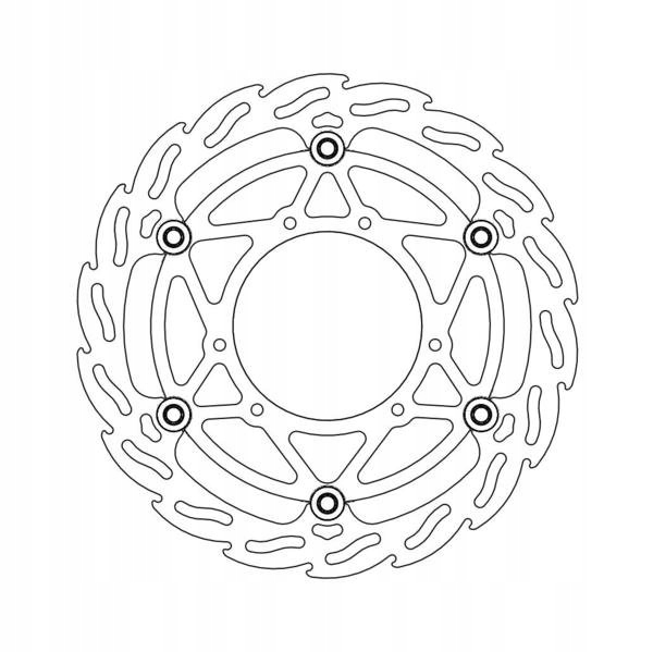 Predný Brzdový Kotúč Flame Floating (plávajúci) Honda Cr 125/250 '95-'07