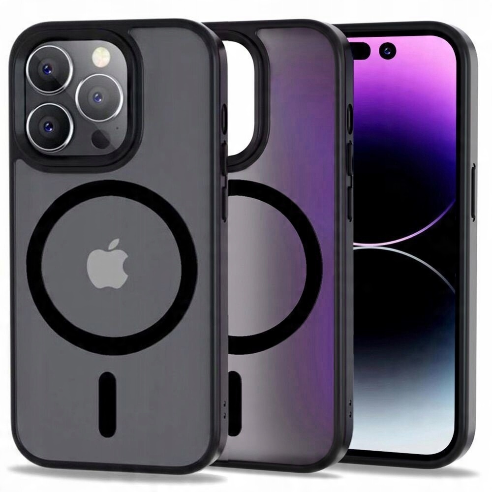 

Etui Obudowa Do Iphone 14 Pro Max Czarny Magsafe