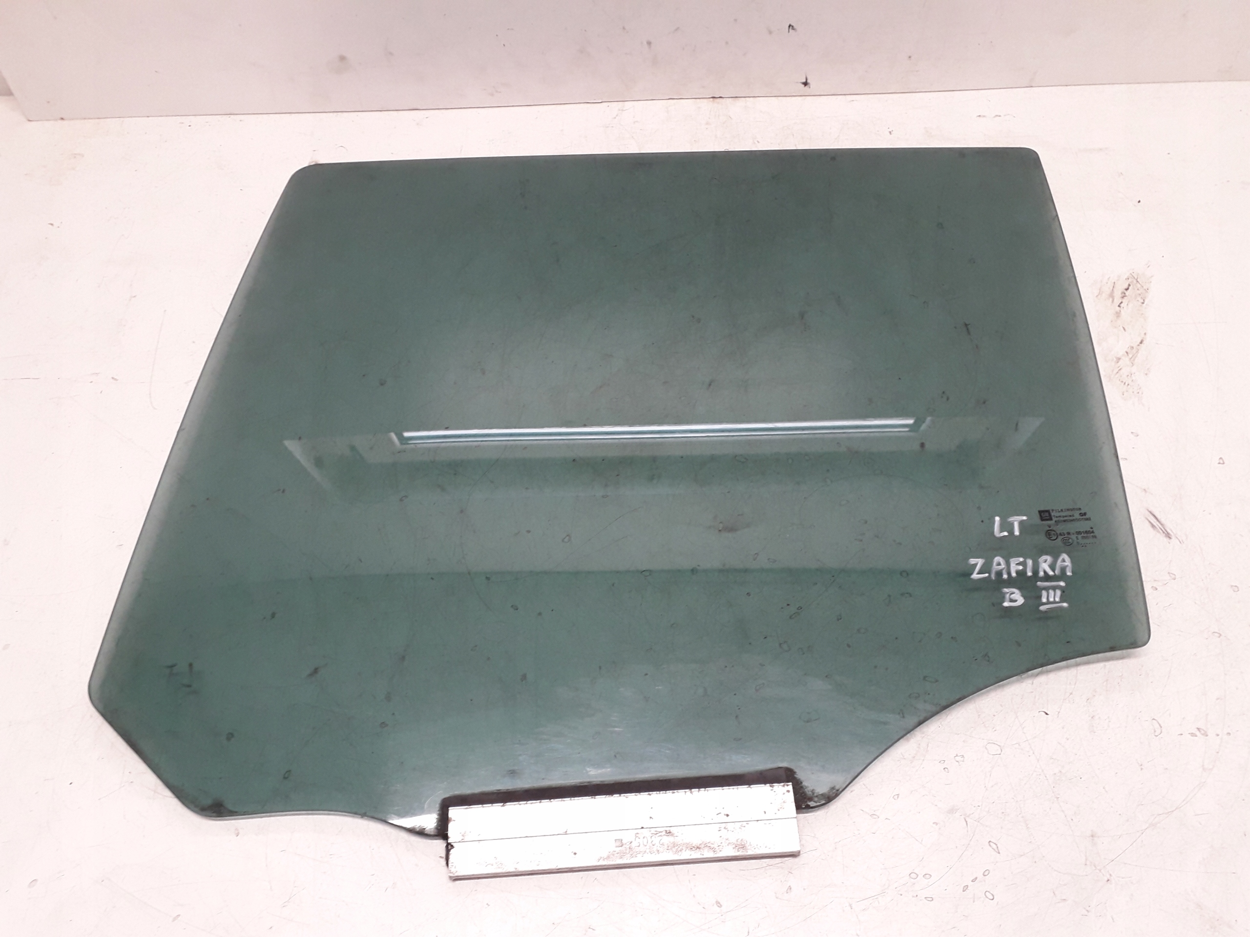 OPEL ZAFIRA B 05-11 SZYBA DRZWI LEWA TYLNA TYŁ